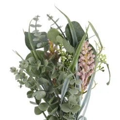Strauß Eucalyptus/Blüte, Rispen/rosa, 37 cm