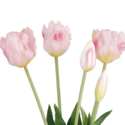 Strauß Papageientulpe, rosa, 41 cm