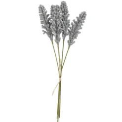 Strauß Rispen, 5 Blüten, hellblau, 30 cm