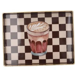 Tablett Bistro, Kaffee, 29 x 22 cm