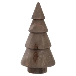 Tanne Stufen, braun/breit, 13 cm