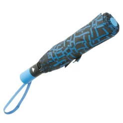 Taschenschirm Design, blau
