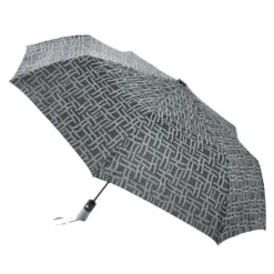 Taschenschirm Design, grau