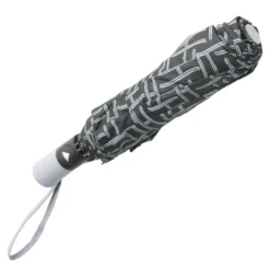 Taschenschirm Design, grau