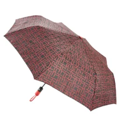 Taschenschirm Design, rot