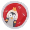 Taschenwärmer Weihnachten, Eule/Mütze