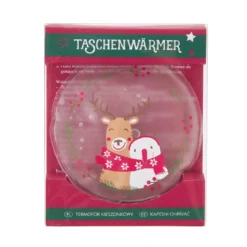 Taschenwärmer Weihnachten, Schneemann/Rentier