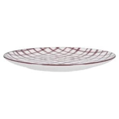 Teller Bali, Karo/lila, 27 cm