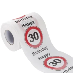 Toilettenpapier Birthday, 30 Jahre, 24 Meter