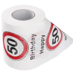 Toilettenpapier Birthday, 50 Jahre, 24 Meter