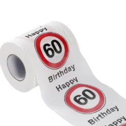 Toilettenpapier Birthday, 60 Jahre, 24 Meter