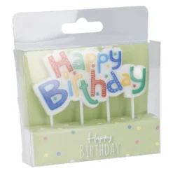 Tortenkerze Geburtstag, Happy Birthday