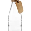 Vorratsflasche mit Label, rund, 500 ml