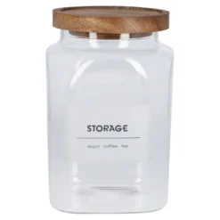 Vorratsglas Storage, eckig/klar, 1 l