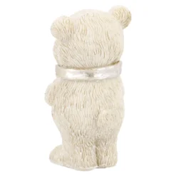 Weihnachtsteddy, Geschenk/gold, 10 cm