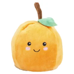 Wende-Kuscheltier, Capybara/Orange, 12 cm