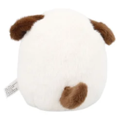 Wende-Kuscheltier, Hund/Apfel, 12 cm