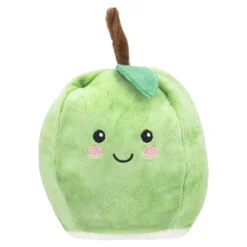 Wende-Kuscheltier, Hund/Apfel, 12 cm