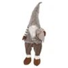 Wichtel-Figur mit Sack, braun, 58 cm