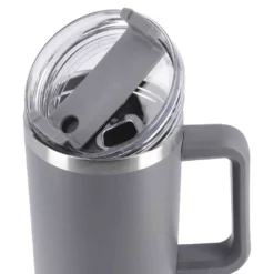 XXL Thermobecher, grau, 1200 ml