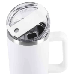 XXL Thermobecher, weiß, 1200 ml