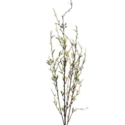 Zweig Knospen, gelb, 90 cm
