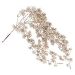 Zweig Metallic, hängend/champagner, 41 cm